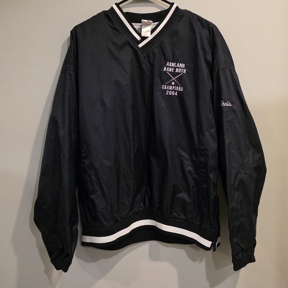 Blue Navy Ashland Babe Ruth Champion Jacket